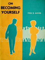 Cover of: On becoming yourself