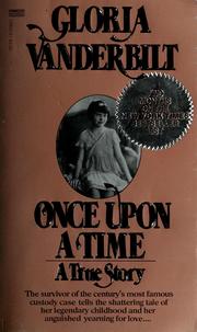 Cover of: Once upon a time by Gloria Laura Vanderbilt