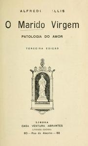 Cover of: O marido Virgem by Alfredo Gallis
