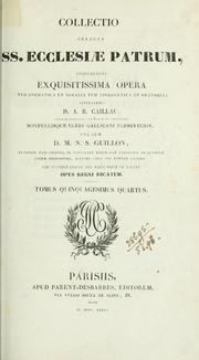 Cover of: [ Omniae quae extant opera] by Saint Ambrose, Bishop of Milan