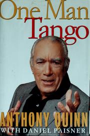 Cover of: One man tango