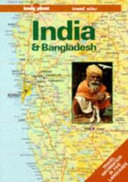 Lonely Planet India & Bangladesh Travel Atlas cover