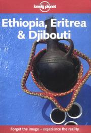 Cover of: Lonely Planet Ethiopia Eritrea and Djibouti | Pertti Hamalainen