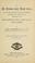 Cover of: On the relations which dental caries (as discovered amongst the ancient inhabitants of Britain, and amongst existing aboriginal races) may be supposed to hold to their food and social condition.