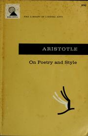 Cover of: On poetry and style. by Translated, with an introd., by G.M.A. Grube.