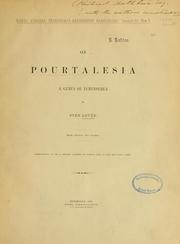 Cover of: On Pourtalesia: a genus of Echinoidea