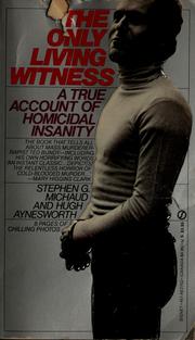 Cover of: The only living witness