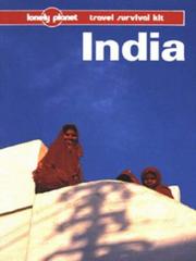 Cover of: Lonely Planet India by Tony Wheeler