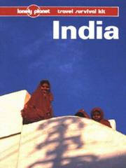 Cover of: Lonely Planet India by Tony Wheeler, Tony Wheeler