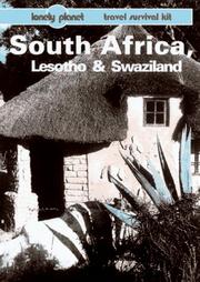 Cover of: Lonely Planet South Africa, Lesotho and Swaziland