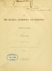 Cover of: On the Silurian Gastropoda and Pteropoda of Gotland by Gustaf Lindström