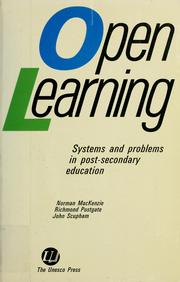 Open learning by Norman Ian MacKenzie