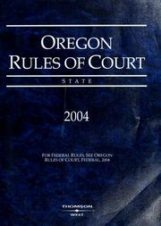 Cover of: Rules of procedure: (as approved by the Supreme Court by order dated February 9, 1984 and as amended ... December 9, 2004, effective January 1, 2005).