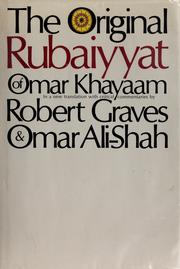 Cover of: The original Rubaiyyat of Omar Khayaam. by Omar Khayyam