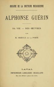 Origine de la doctrine microbienne