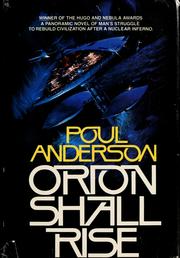 Cover of: Orion shall rise by Poul Anderson