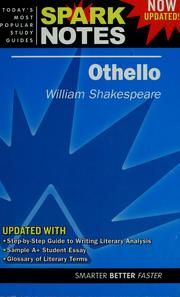 Cover of: Othello, William Shakespeare.
