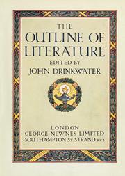 Cover of: The outline of literature