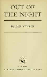 Cover of: Out of the night | Jan Valtin