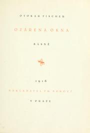 Cover of: Ozáená okna: básn.