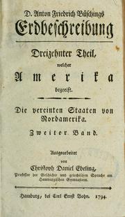 Cover of: Erdbeschreibung