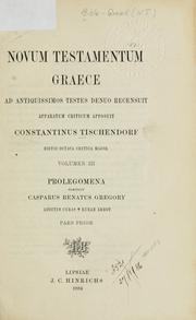 Cover of: Novum Testamentum Graece