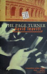 Cover of: The Page Turner: A Novel by David Leavitt