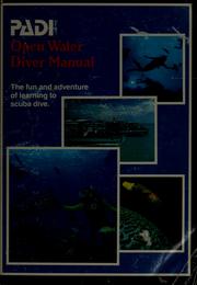 PADI open water diver manual