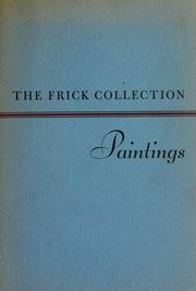 Cover of: Paintings: the Frick Collection, New York.