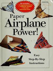 Cover of: Paper airplane power.