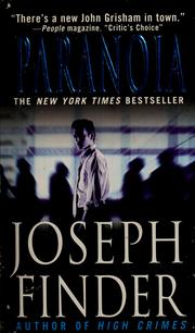 Cover of: Paranoia