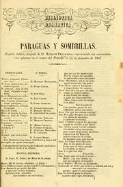 Cover of: Paraguas y sombrillas by Mariano Fernández