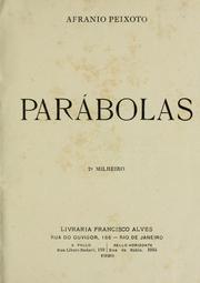 Cover of: Parábolas