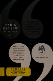 Cover of: The Paris review: Interviews