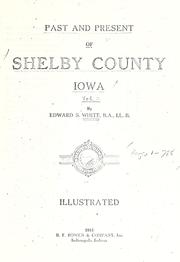 Cover of: Past and present of Shelby County, Iowa by Edward Speer White