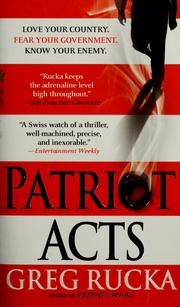 Cover of: Patriot acts