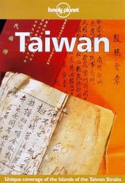 Cover of: Lonely Planet Taiwan by Robert Storey