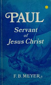 Cover of: Paul, a servant of Jesus Christ