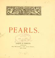 Cover of: Pearls.