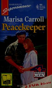 Cover of: Peacekeeper by Marisa Carroll