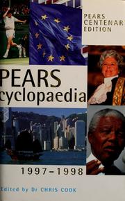 Cover of: Pears cyclopaedia: 1997-98 : a book of reference and background information for all the family