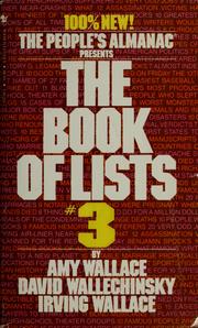 Cover of: The People's almanac presents the book of lists #3