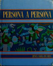 Cover of: Persona a persona