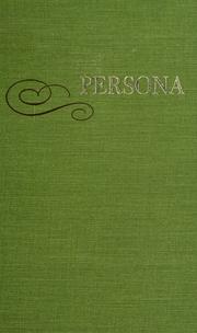 Cover of: Persona by Helen Harris Perlman