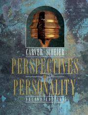 Perspectives on personality by Charles S. Carver, Michael F. Scheier