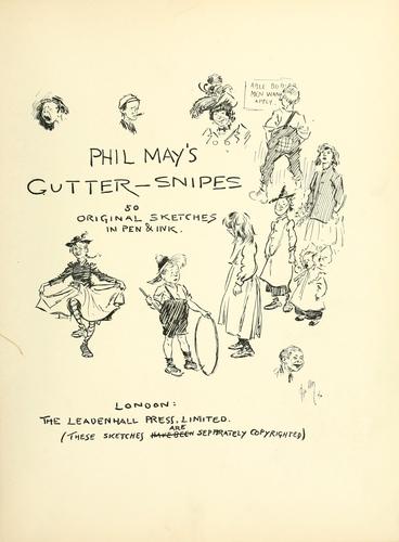 Phil May's gutter-snipes by Phil May