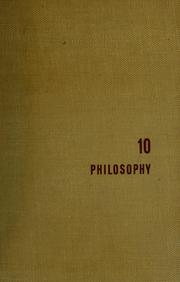 Cover of: Philosophy by Mortimer J. Adler