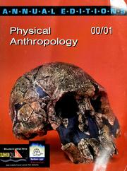 Cover of: Physical anthropology 00/01