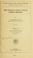 Cover of: The physical care of rural school children