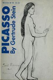 Cover of: Picasso. by Gertrude Stein